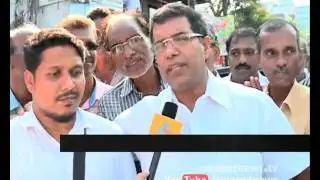 Poll campaign ends: Shiju from Thana, Kannur | Kerala local body election 2015