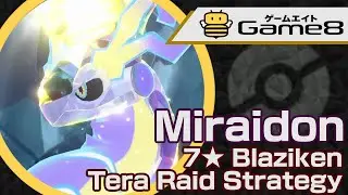 Electric Tera Miraidon: Solo Build for 7-Star Blaziken Raid【Pokemon Scarlet and Violet (SV)】