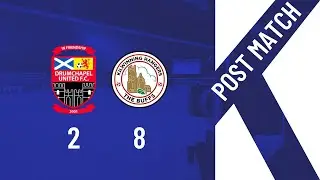 POST MATCH: Drumchapel 2-8 Kilwinning Rangers