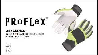 Get Enhanced Durability & Feel with ProFlex&reg; Leather-Reinforced Hybrid Dorsal Impact-Reducing Gloves