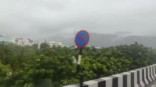 Tirumala Tirupathi rainy weather #beautiful  #india 