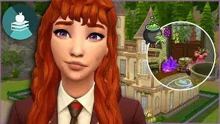 J'ai créé une école de sorcier, et on la teste ensemble 🔮 | Sims 4 Années lycée