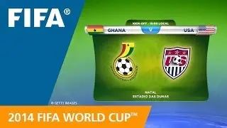 Ghana v. USA - Teams Announcement