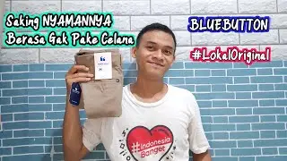 Saking nyamanya berasa gak pake celana | review celana chino pendek bluebutton | chino bluebutton