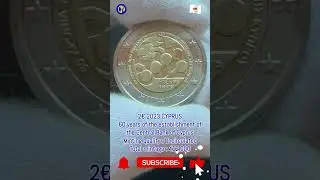 #100: 2&euro; Coin &ndash; 2023 Cyprus 🇨🇾 Central Bank Commemorative 💶 Ready for #100 more?