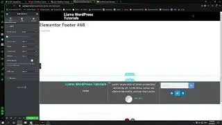 How To Create Footer with Elementor and WordPress