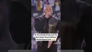 Did Dr. Dre Produce The Best Halftime Show Ever? #shorts #drdre #superbowllvi
