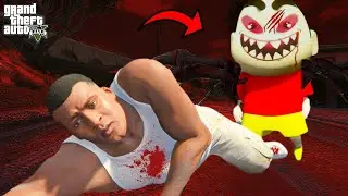 Franklin Found CURSED Shinchan in GTA 5 