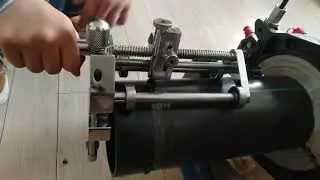 90-400mm Plastic Pipeline Electrofusion Pipe Fittings  Rotary Scraper Machine