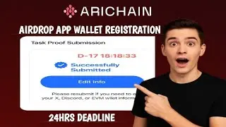 ARICHAIN Airdrop Wallet Registration LIVE &mdash; Airdrop! 🔥