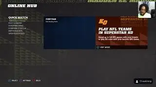 Madden 22 Next Gen Regs Vs Subs Live Stream!!!