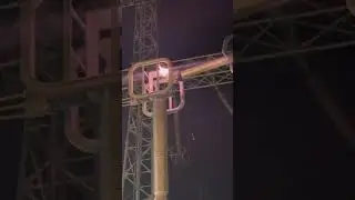 High voltage electricity, electric arc, probably not many people have seen it, right