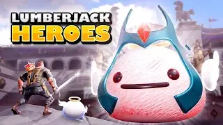 FORTNITE LUMBERJACK HEROES - GRINDING GUARDIAN CORE TILL NEW SWORD PART 3 😍 MAP CODE: 7154-1898-4800