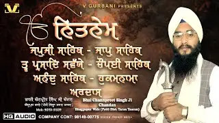 New Path 2024 - Nitnem Audio Jukebox - Chanpreet Singh Ji Chandan | Full Nitnem Panj Bania