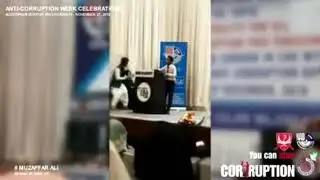 Muzaffar Ali Shar ( Debate/Speech 2 on corruption free Pakistan) at IBA sukkur