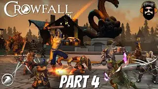 CROWFALL Gameplay - Leveling Wood Elf Frostweaver - Part 4 (no commentary)