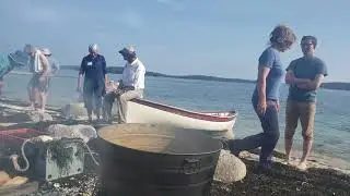 Sailing off the Maine Coast on a Classic Schooner