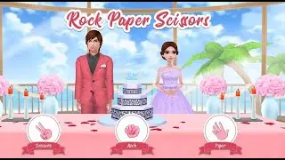 Play Rock, Paper, Scissors mini game in Dream Wedding Planner - Dress & Dance Like a Bride