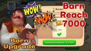 Township Barn reach 7000 after 3years playing | barn upgrade coupon