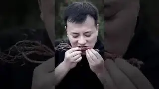 Женьшень питает бодибилдя' Китайская еда Еда Шоу-TikTok Смешные видео