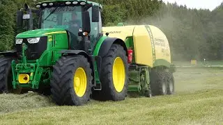 KRONE BiGPACK 1270 VC HighSpeed | JD 6250R CommandPRO | LU Gebrüder Paul