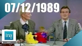 20h Antenne 2 du 7 décembre 1989 : Chaîne-humaine de de 1300kms à Berlin-Est  | Archive INA