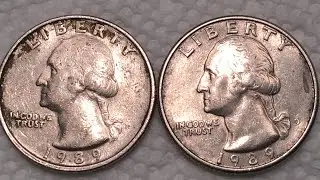 US 1989 Quarter Dollar Coin Reset