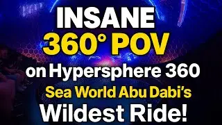 Загляните внутрь Hypersphere 360! Захватывающий обзор на 360&deg; в SeaWorld Abu Dabi.