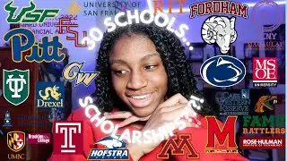 College Decision Reactions 2022 (30 Schools!, Scholarships Included!)