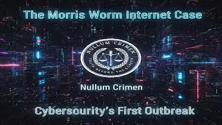 Case 1: The Morris Worm | CyberBlogs | Nullum Crimen