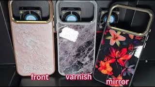 Three printing effects of acrylic phone cases