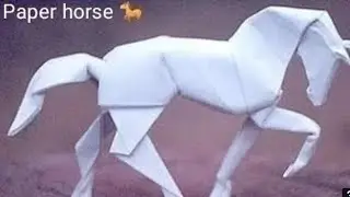 how to make paper horse 🐎🐎🐎🐎 2022  l easy step by step make paper craft
