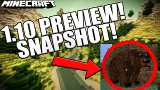 Minecraft 1.10 FIRST SNAPSHOT AND PREVIEW!