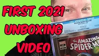 FIRST COMIC BOOK UNBOXING OF 2021 (AMAZING SPIDER-MAN)