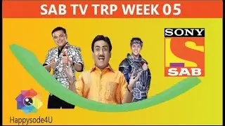 Sony Sab Tv week 5 Offline TRP.  BARC TRP of SAB TV Shows Wagle Ki Duniya, Madam Sir, TMKOC