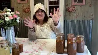 Vintage Canning with Antique Wire Bail Jars, Ball jars, chili, Rude Dog Farms