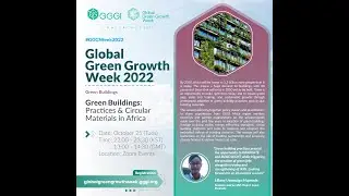Green Buildings: Practices and Circular Materials in Africa