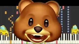 IMPOSSIBLE REMIX - iPhone X - Animoji : Taxi Driver - Piano Cover