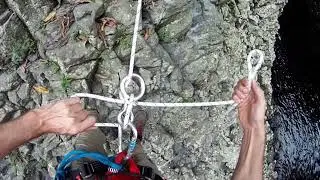 Canyoning clé d'arrêt