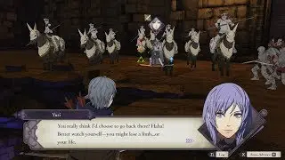 Fire Emblem: Three Houses - Ashe Vs Yuri Unique Dialogue