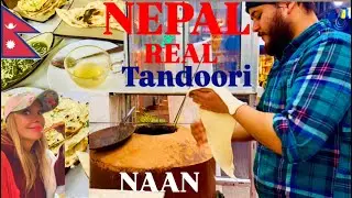 🇳🇵Nepal: WOW! Tandoori Bread from Clay Oven | How Real Naan Is Made in the Heart of Kathmandu