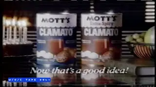Mott's Clamato Commercial - 1989