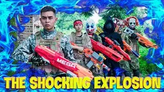 Alpha Nerf War : Alpha Warrior Nerf Guns Action Figure | Pizza Delivery Guy in Fight!