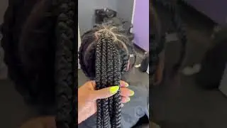 Large Feed In ponytail | Leah J| #arizonahairstylist #arizonabraider #stitchbraids #braidedponytail
