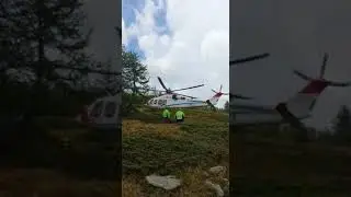Intervento al Rifugio Gattascosa per il Soccorso Alpino