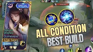 BUILD SEGALA KONDISI UNTUK GUINEVERE | SANT'S MLBB