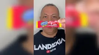 👂ASMR JOLLY RANCHER MINI STIX HARD CANDY CHERRY FLAVOR EATING SOUNDS👂ORIGINAL LENGTH👂