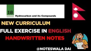 Class 10 Science Chapter 18: Hydrocarbons and Its Compounds | Exercise Solution English 2081