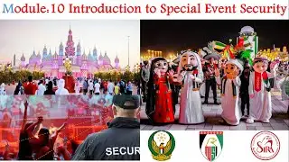 Module 10 | Events Security |NSI and SIRA Exam | @knowledgehub500 #dubai #security