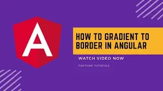 Gradient to border in angular